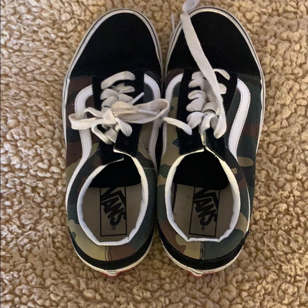 Camo vans